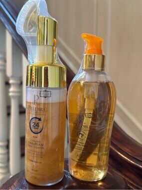 PREDIRE PARIS Lava Foam CLEANSER & MULTI VITAMIN A, C, & E FACIAL TONER SET